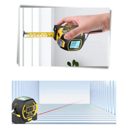 3 in 1 Laser Measuring Tape