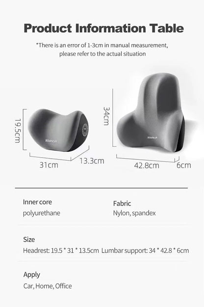 Car Seat Cusion For Back and Neck